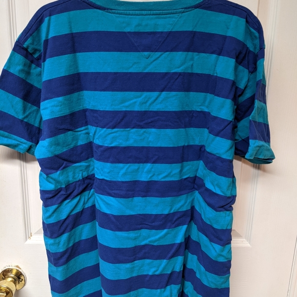 Tommy 90s Style Script Logo T shirt XL - Picture 2 of 5